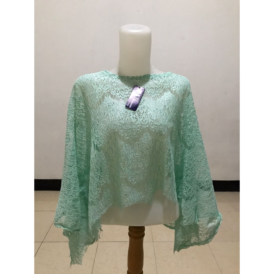 (100% RealPict) Only Cape Brukat Renda Gliter Premium + Best Seller + Mewah &amp; Elegan !