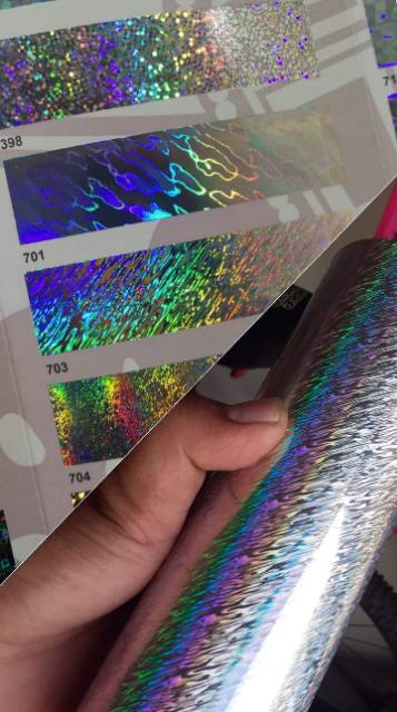 HOT STAMPING FOIL / HOLOGRAM FOIL / HOLOGRAPHIC FOIL MOTIF SUKETEKI CROWN 703 USA