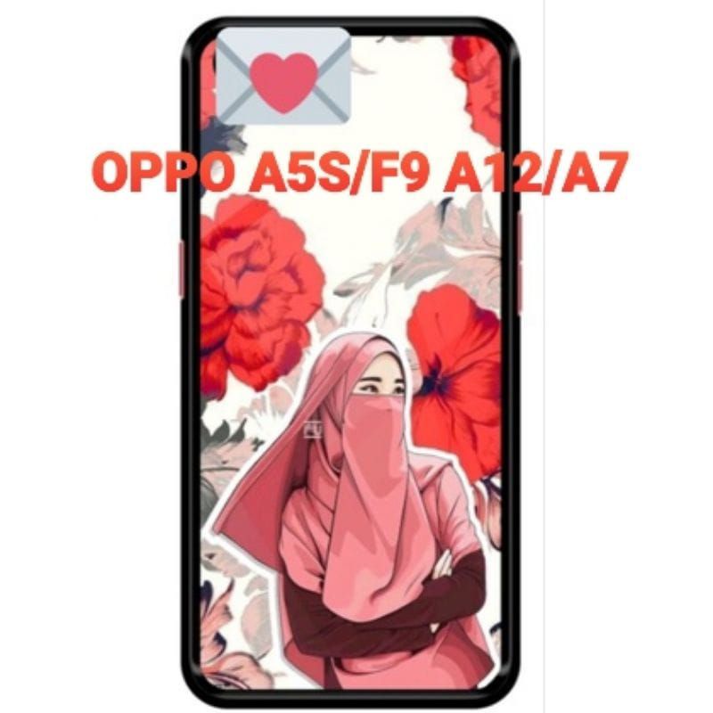 CASE AERO/SLIKON CASING HP OPPO A5S F9 A12 A7 SLIKON GAMBAR HIJAB TERBARU