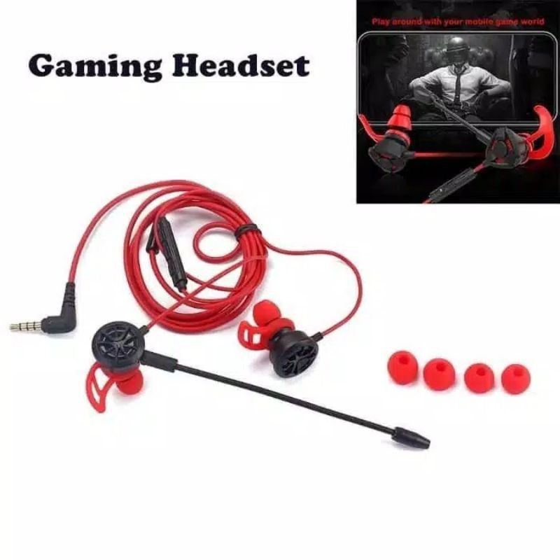 Headset Gaming T10 Handfree Game With Microphone Earphone