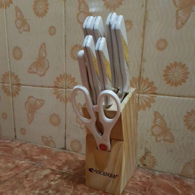 Pisau Set Keramik Vicenza V-919k V 919k