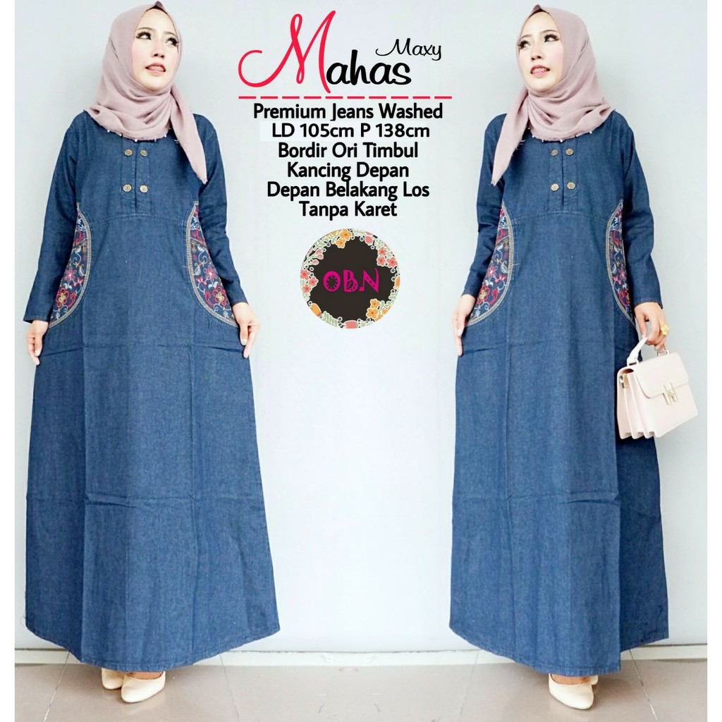 MAHAS MAXY OBN | GAMIS JEANS