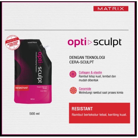 MATRIX OPTI SCULPT STEP 1 SMOOTHING 500ML