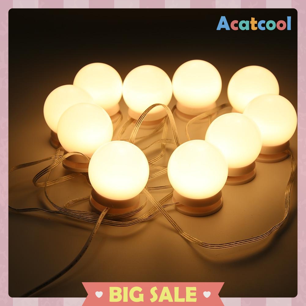 2/6/10/14pcs LED Makeup Mirror Light Bulb Dimmable Hollywood Vanity Lights