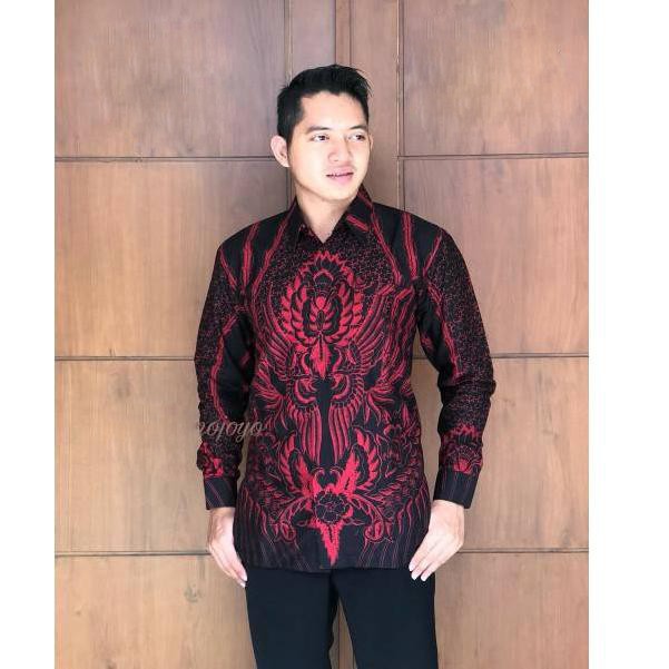 Pakaian Pria Baju Batik Pria Batik Laki Laki Batik Premium Batik Pria Modern Cowok Modern Produsen