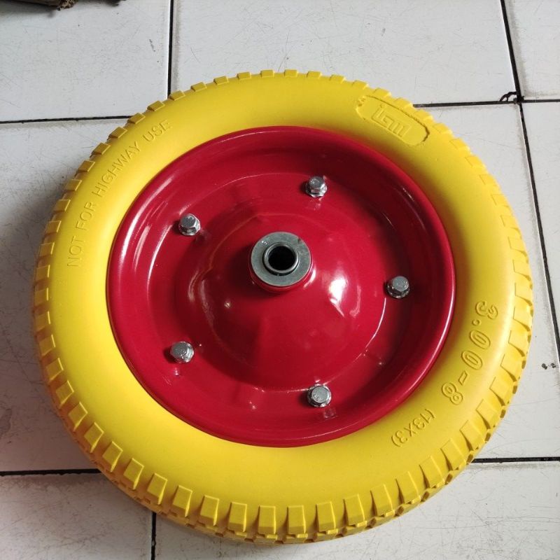 roda gerobak pasir warna heavy duty