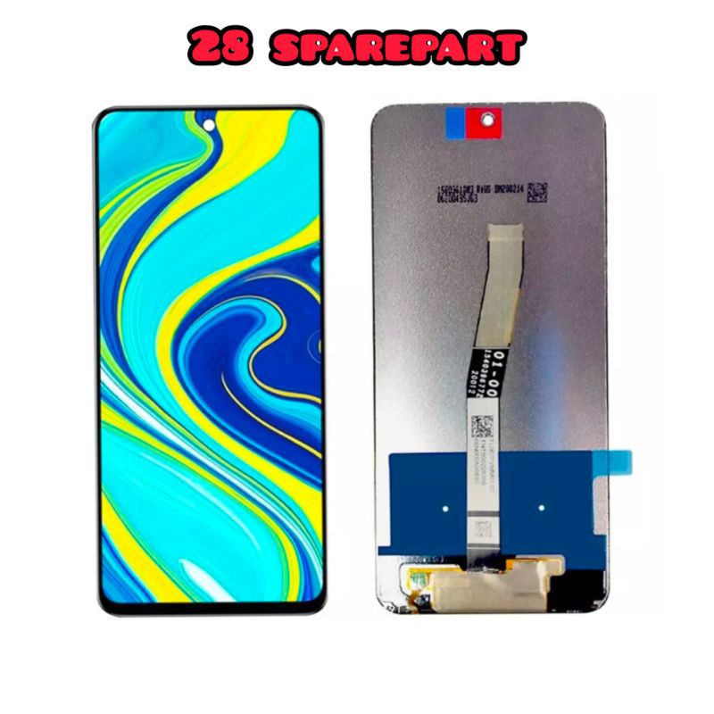 LCD FULLSET XIAOMI REDMI NOTE 9 PRO / NOTE 9S ORIGINAL COMPLETE