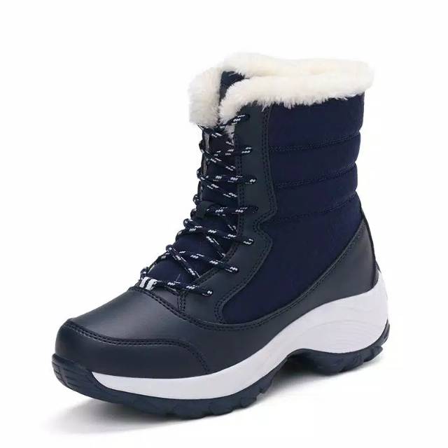 READY INDONESIA WOMAN WINTER CASUAL BOOTS SHOES SEPATU WANITA MUSIM DINGIN IMPORT