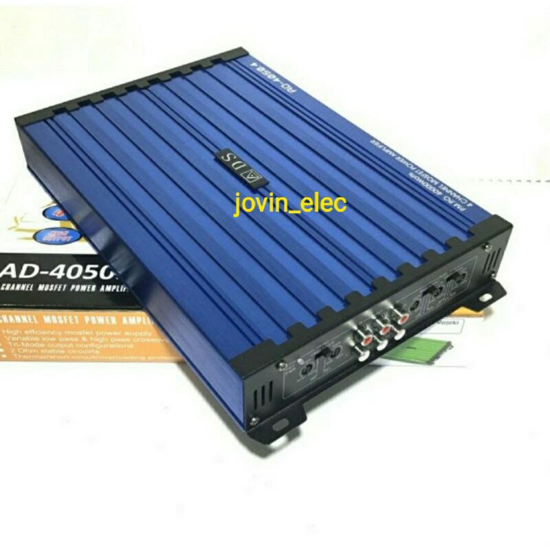 POWER AMPLIFIER MOBIL ADS AD-4050.4 CH 10000 WATT