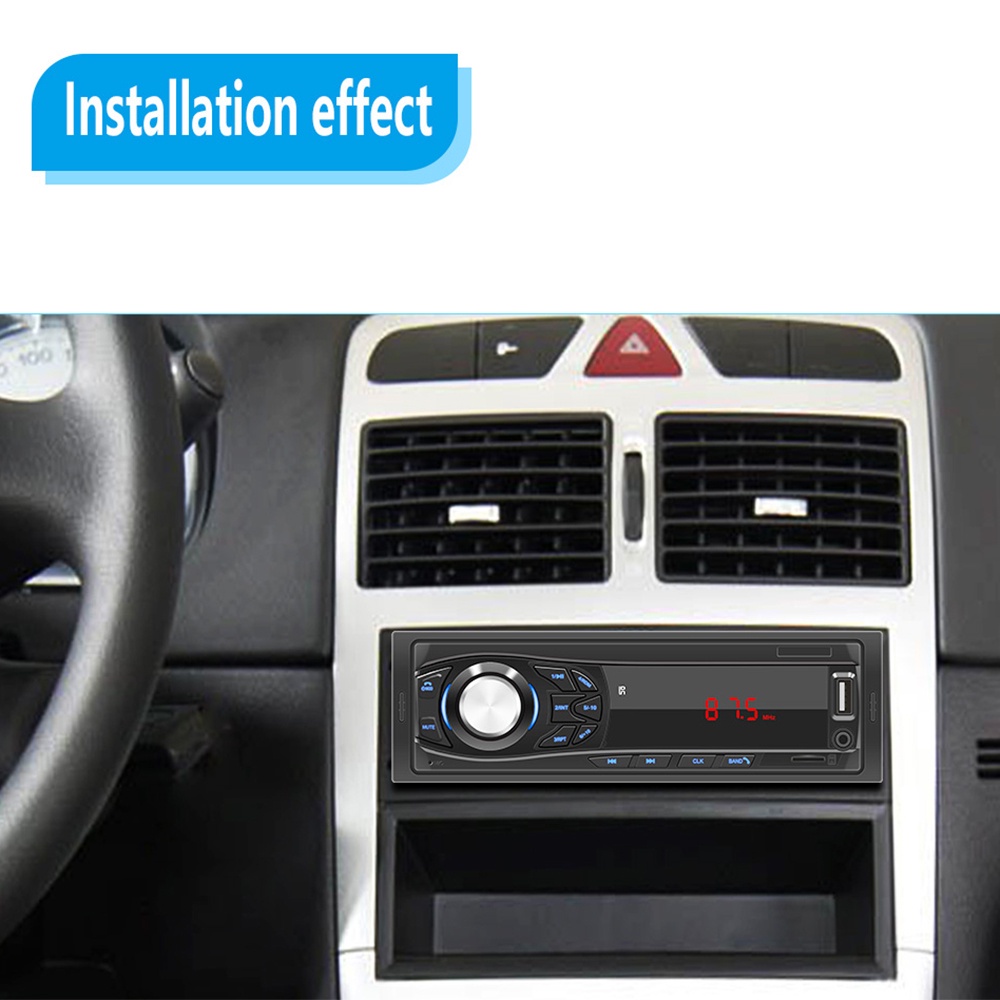 Tape Audio Mobil single din Bluetooth Version Multifungsi Bluetooth USB MP3 FM Radio 1030