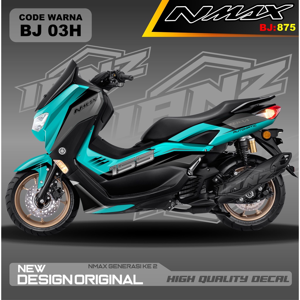 DECAL STIKER NEW NMAX FULL BODY MOTOR / DECAL FULL BODY NMAX