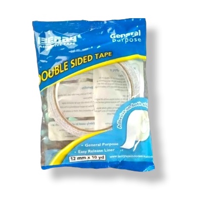 

Double Side Tape Berry 1/2" Inch 12mm x 10 Yard - Satuan-SHSNP