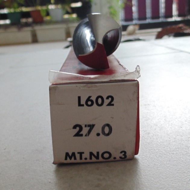 Mata Bor Besi 27mm Nachi Drill Taper Shank Twist Drill Mata Bor NACHI