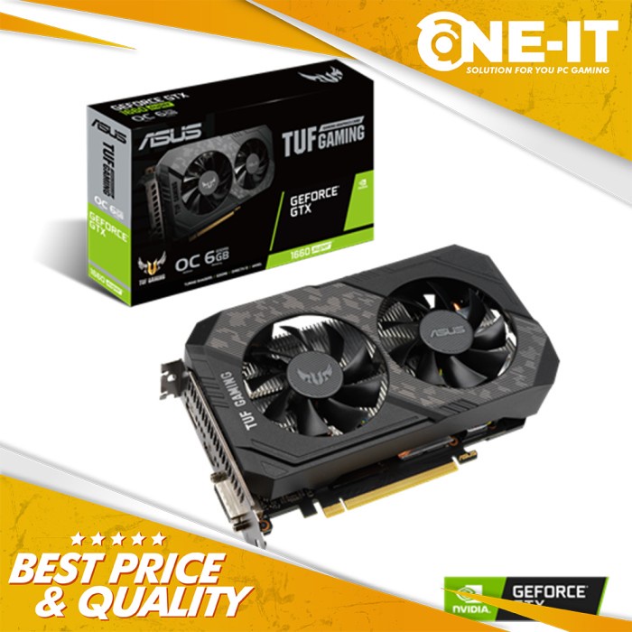 VGA ASUS TUF GAMING GTX 1660 SUPER OC 6GB GDDR6 2 FAN