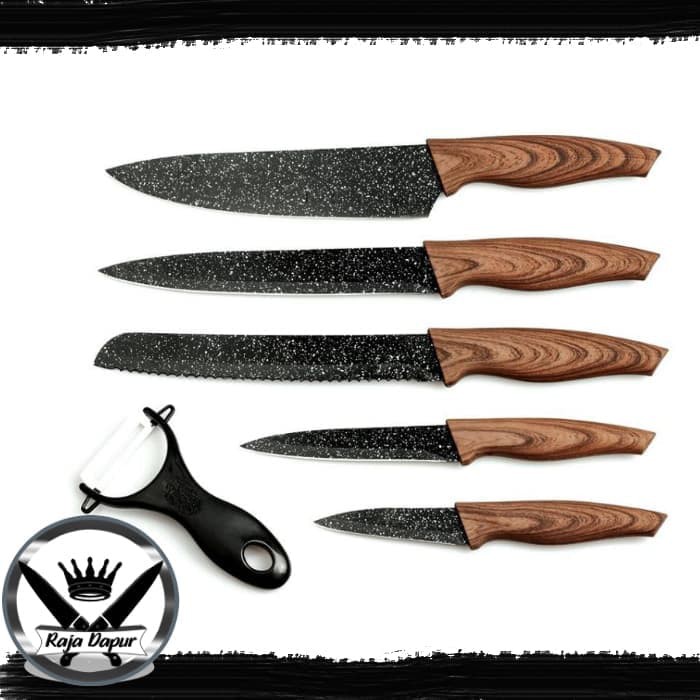 Best Seller Pisau Dapur 1 SET - Pisau Daging - Pisau Roti 1 SET - Knife SET