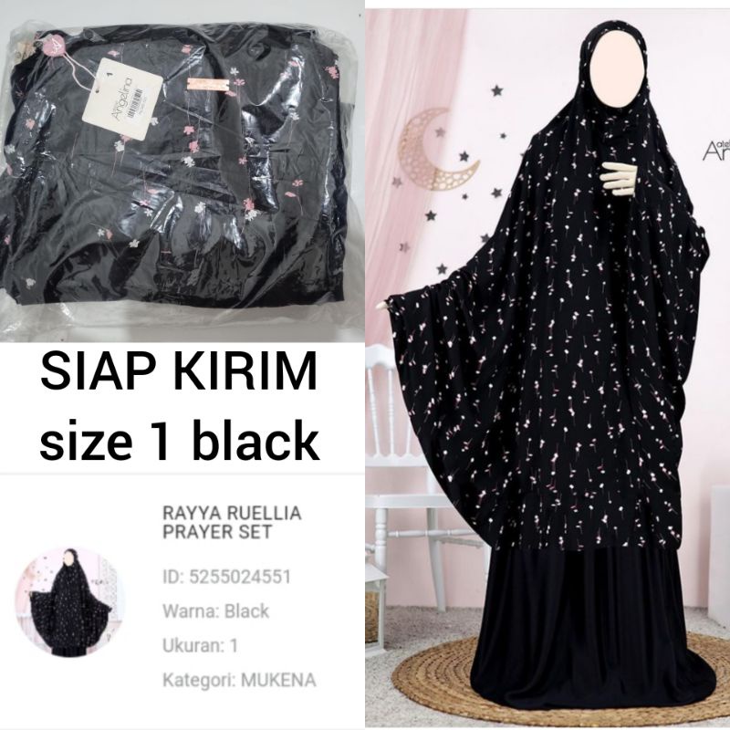 RAYYA RUELLIA PRAYER SET ATELIER ANGELINA MUKENA ATELIER ANGELINA