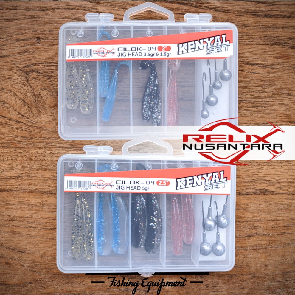 Lure Kenyal set Softlure Softplastick Relix Nusantara Cireng Cimol Cilor Cilok