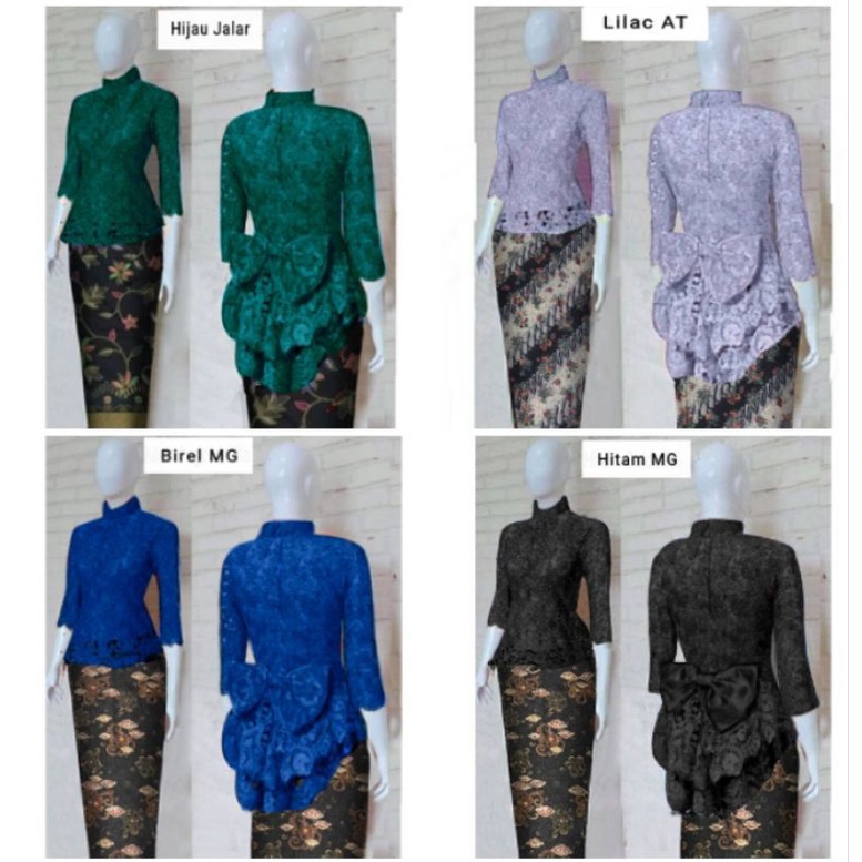 kebaya wisuda anak remaja/seragam pagar ayu akad nikah/kebaya tunangan/kebaya remaja muslimah/kebaya