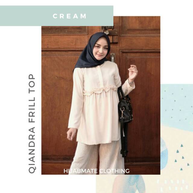 QIANDRA FRILL TOP