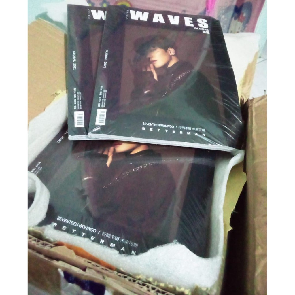 [PELUNASAN] WAVES Magazine Wonwoo