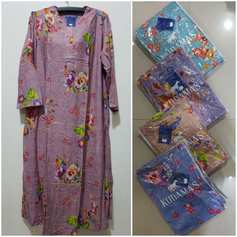 YULI - ABAYA/LONGDRES JUMBO LD 130 CM PB 125 CM BATIK KUDA MAS COUTURE