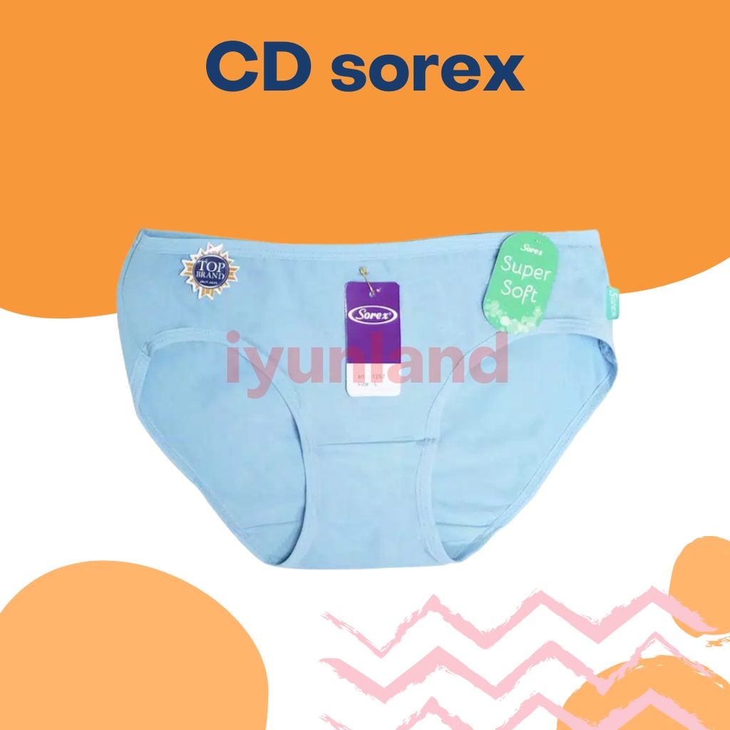 Sorex CD Wanita Super Soft Lembut Nyaman Dipakai CD 1257 pilih warna