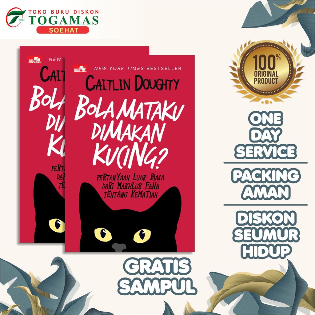 Bola Mataku Dimakan Kucing? - CAITLIN DOUGHTY  Shopee Indonesia
