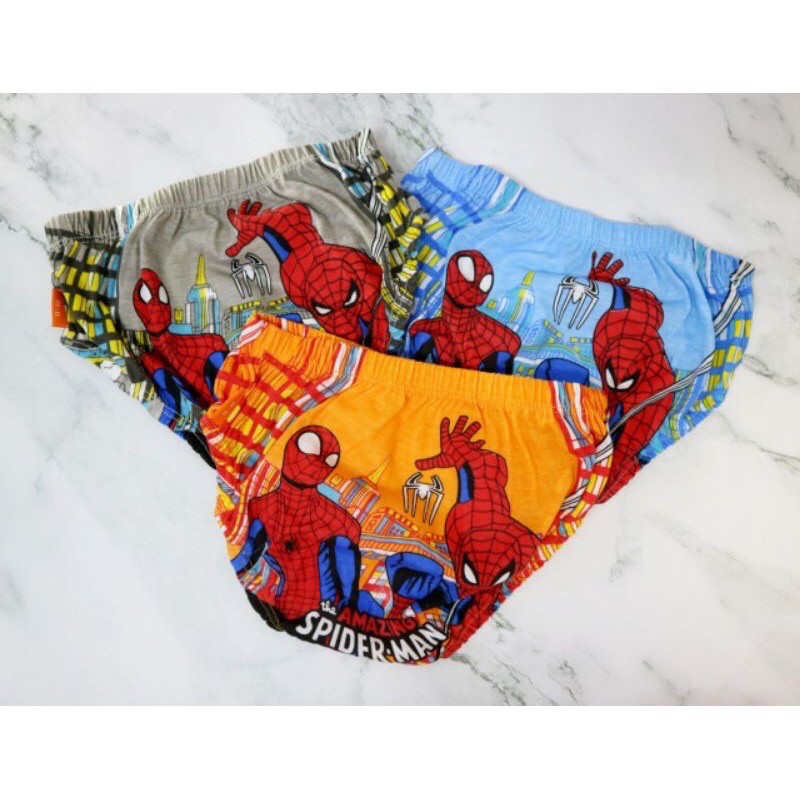 3 PCS Jack Junior | Celana dalam anak cowok katun asli motif Avengers / Jack junior CD anak cowok