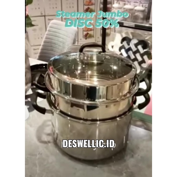 Cooking Color 32 Cm Galan Panci Kukus