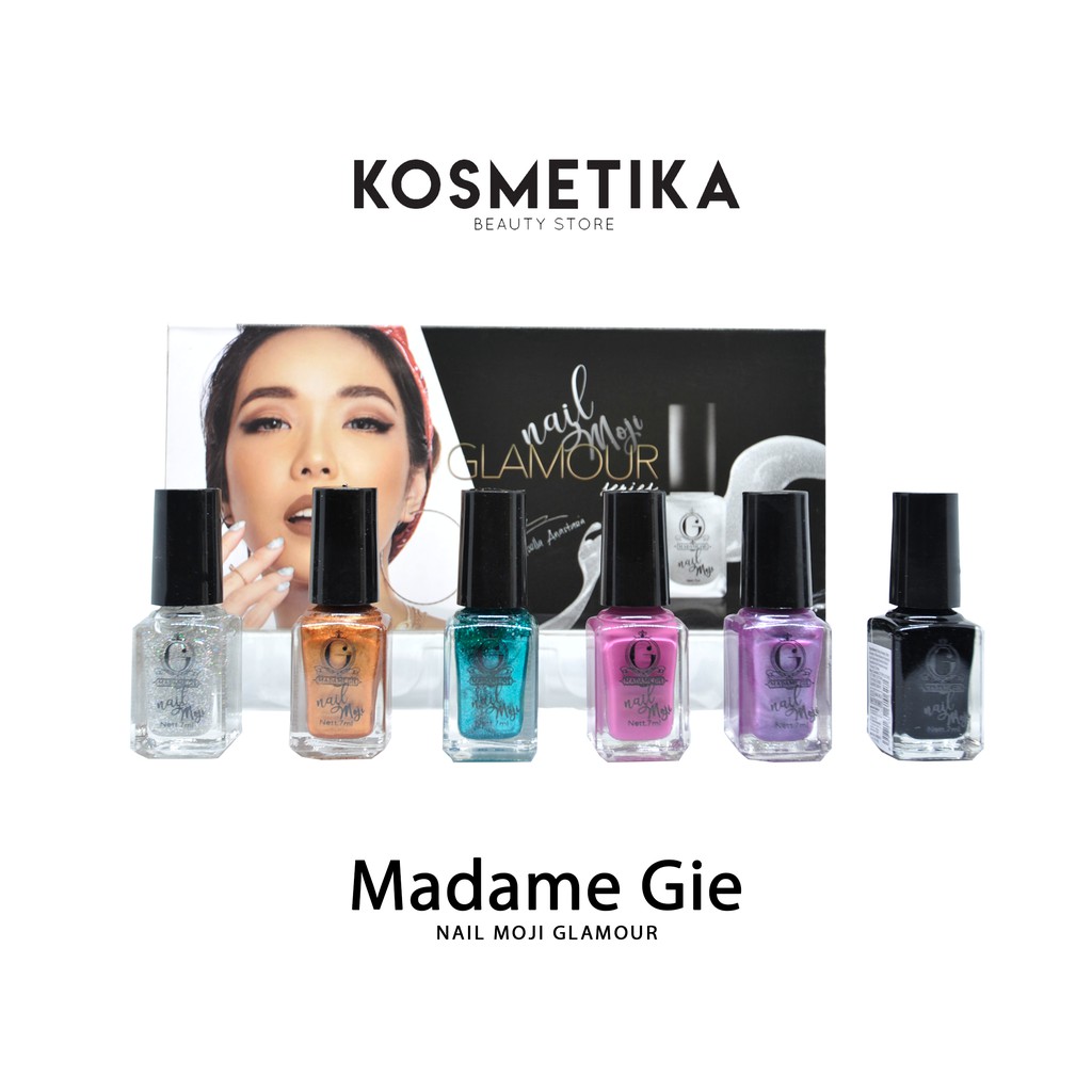 Madame Gie Nail Moji (1 Set 6 Pcs) - Glamour