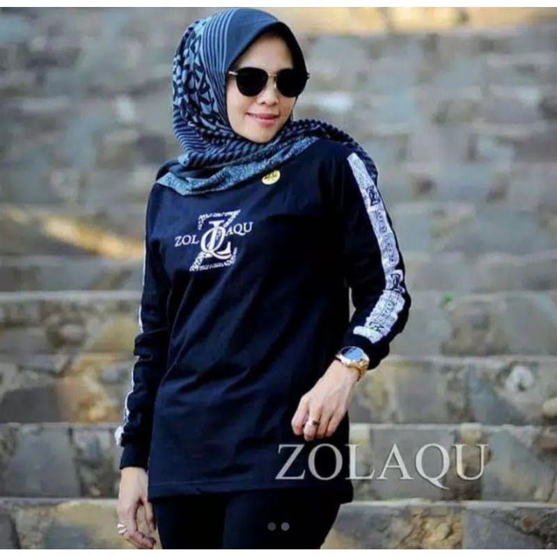 ZOLAQU kaos original (C) terbaru 2023 baju atasan zolaqu jolaqu zolaku wanita ori terbaru