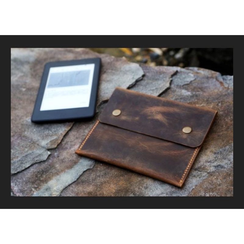 Kindle Paperwhite Cover Kulit Asli / Kindle Sleeve Leather