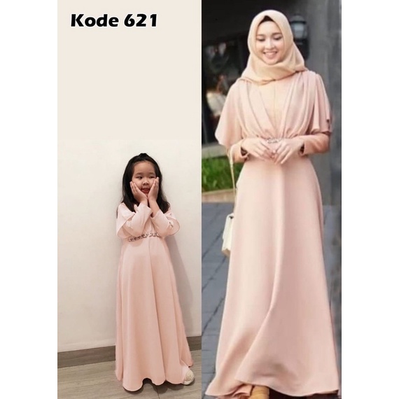 COUPLE 621#(401)Ibu dan Anak/Couple fashion/fashion muslim