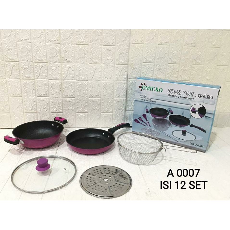 COOK WARE SET 8PCS