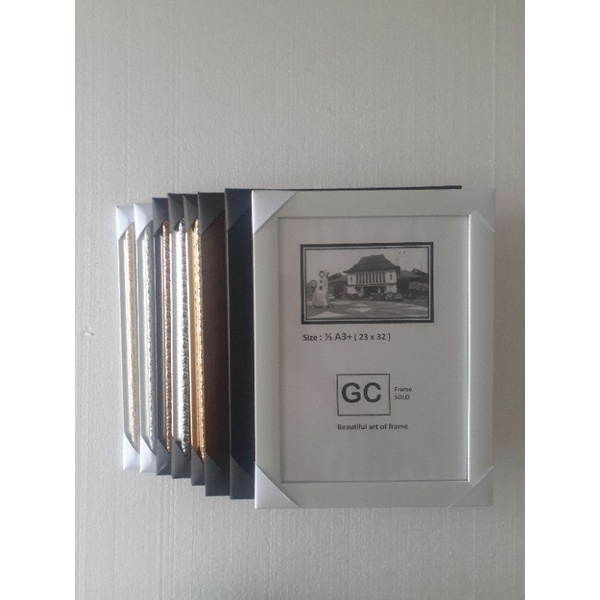 pigura/frame uk: 1/2 A3plus(23×32)cm(khusus pengiriman instant)