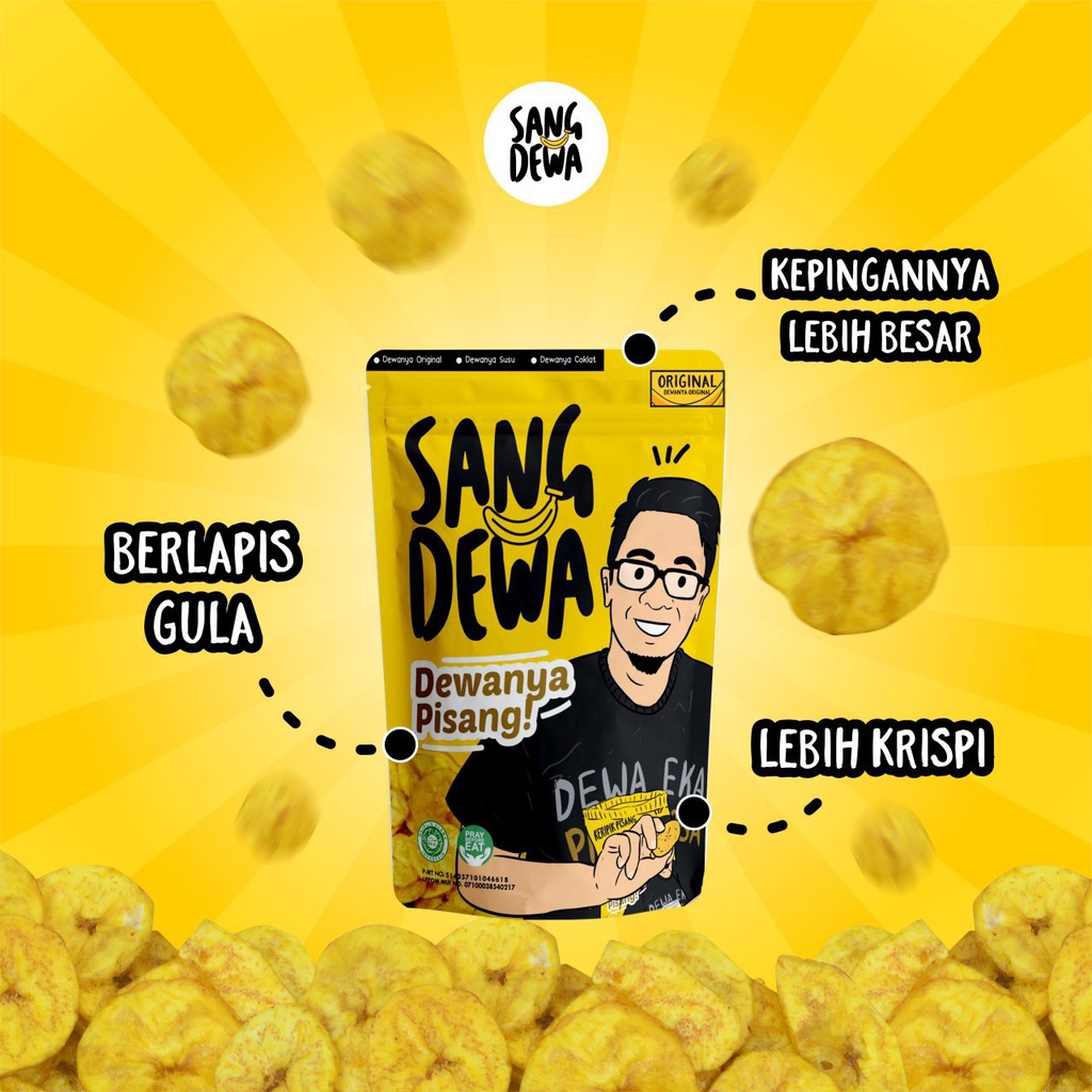 Keripik Pisang Sang Dewa mantul