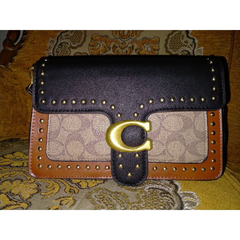 Tas Coach Tabby 26 in signature canvas