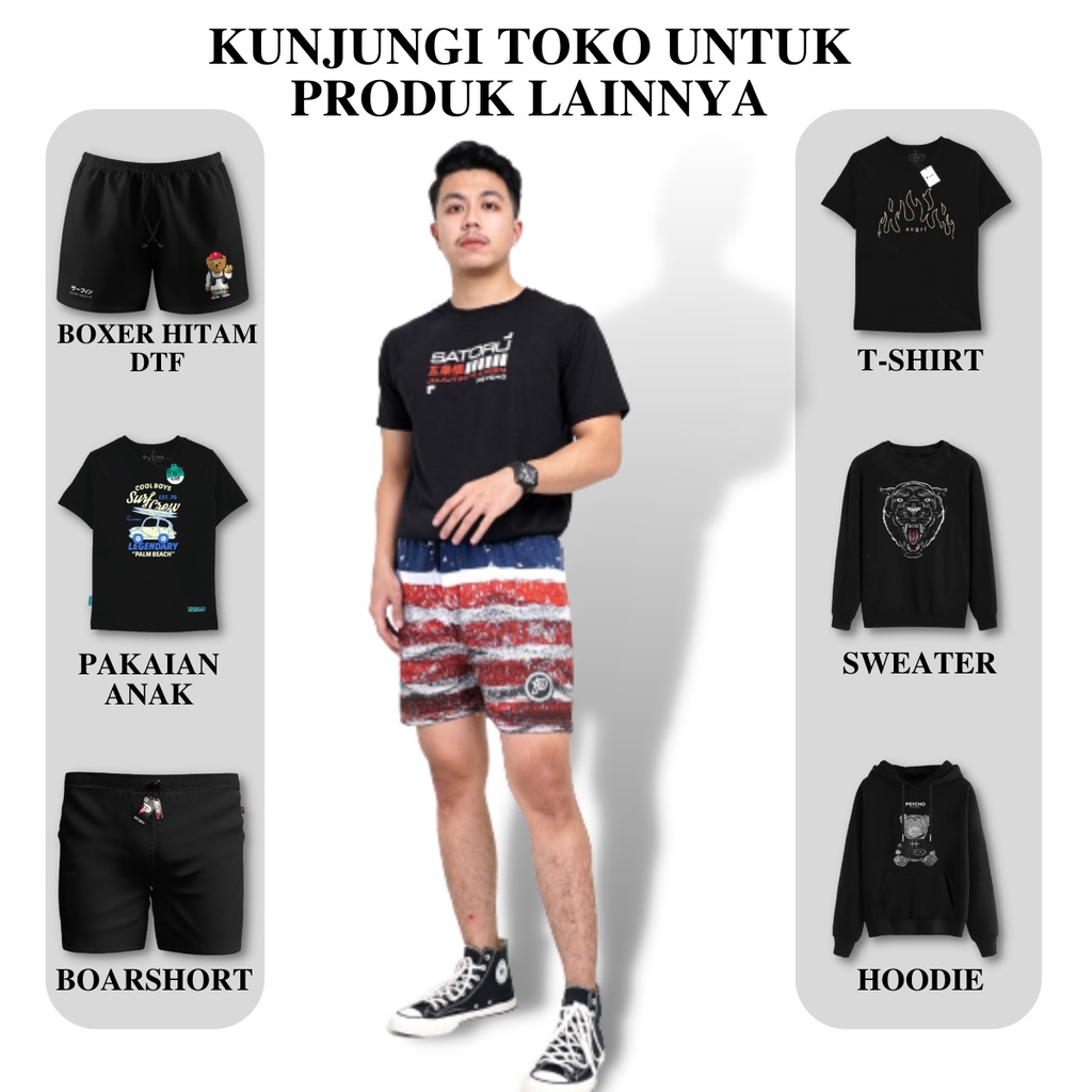 Best Seller III - Celana pendek boxer pria wanita| Pakaian dalam boxser kolor | Bokser pantai bahan katun| Celana tidur santai