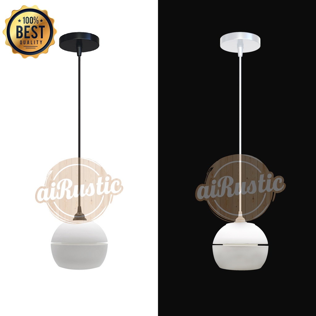 Lampu gantung / Lampu hias Minimalis Moonlight - Lampu Gantung Model Bulat