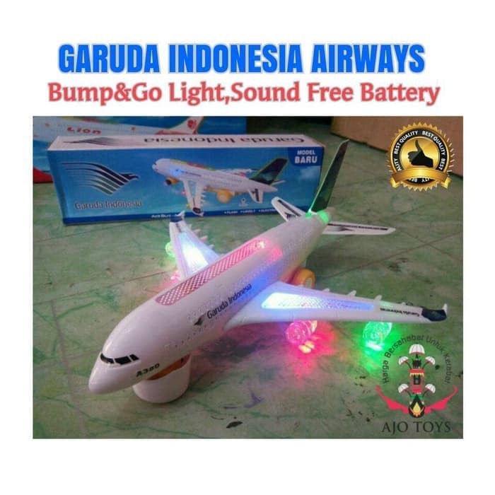 Diecast Pesawat Jet - Diecast Pesawat - Miniatur Pesawat Garuda Mainan Miniatur Pesawat Garuda