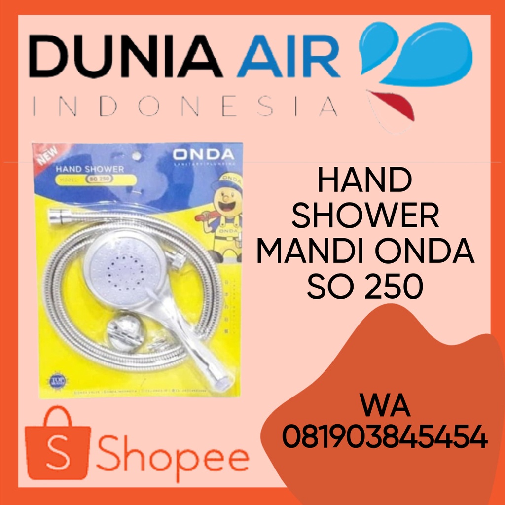 HAND SHOWER MANDI ONDA SO 250 SO250