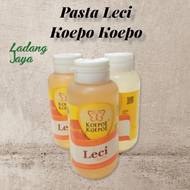 

Koepoe Koepoe Pasta Leci 60ml | Perisa dan Pewarna