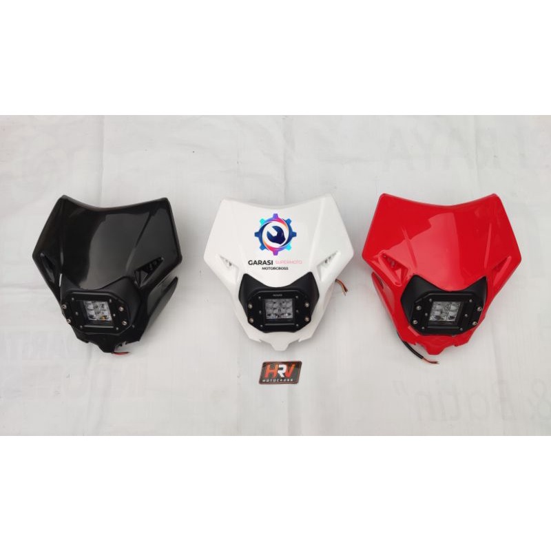 Lampu Depan CRF 150L 8 LED/Reflektor CRF 150L 8 LED/Totok Depan CRF 150L 8 LED/Batok Depan CRF 150L 
