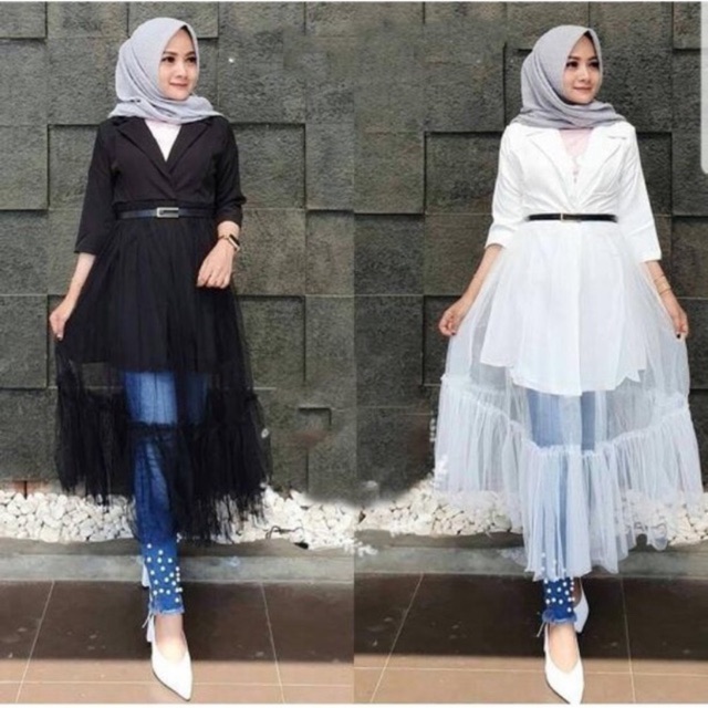 PROMO JC Tile Charming Blazer / Blazer wanita kekinian / Blezer wanita muslimah murah