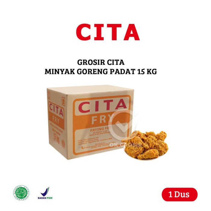 

GROSIR Cita Fry Minyak Goreng Padat (1 Dus 15 Kg)