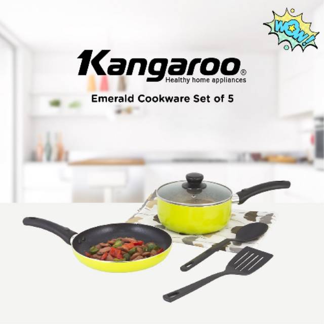 fry pan atau panci kangaroo anti lengket