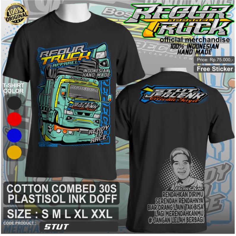 RFOUR TRUCK APPAREL kaos truk origonal truk mania kaos 