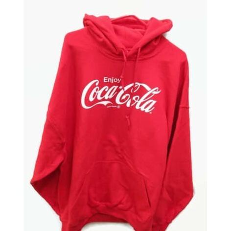 jaket hoodie sweater enjoy coca cola