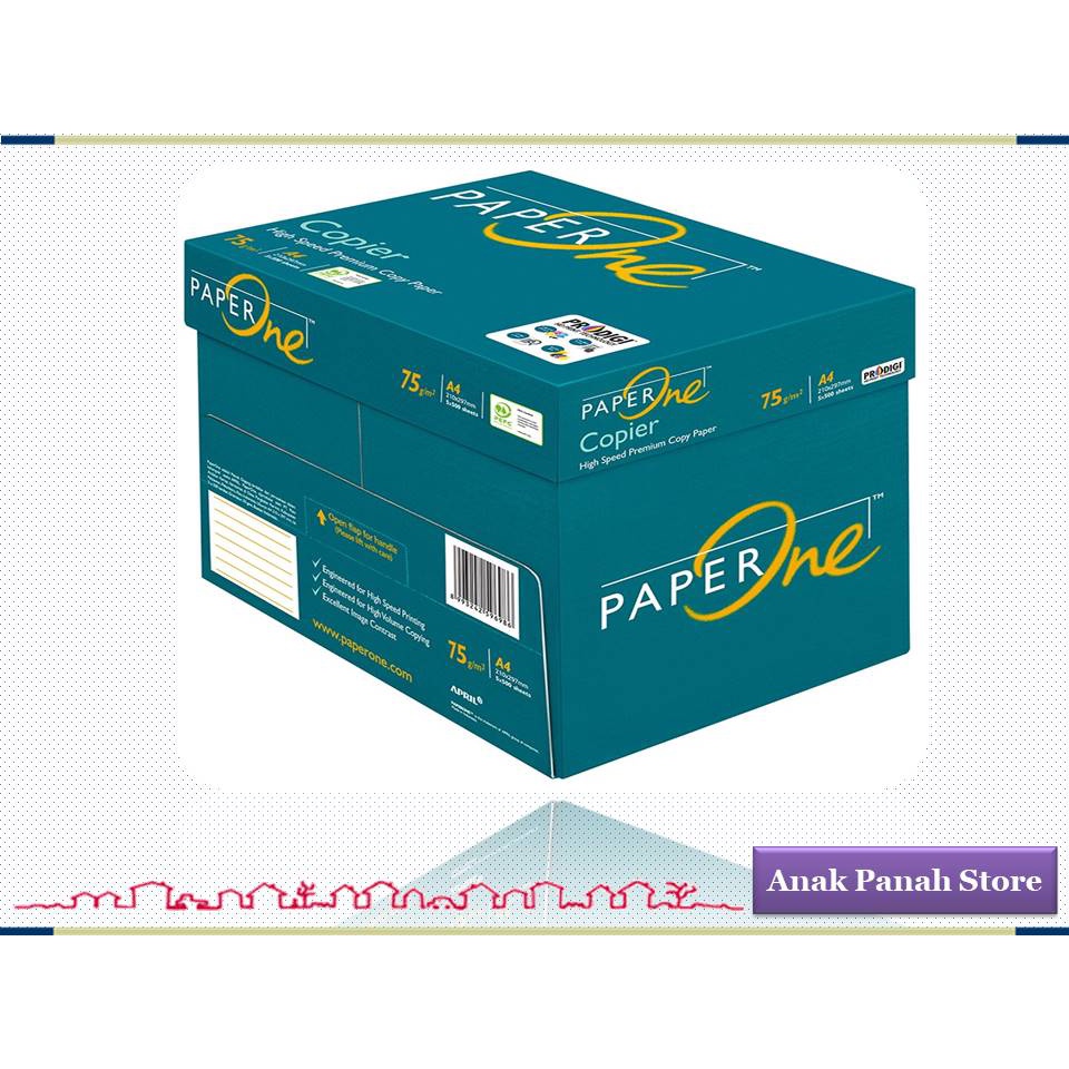 

Kertas HVS A4 75 gr Merk Paper One