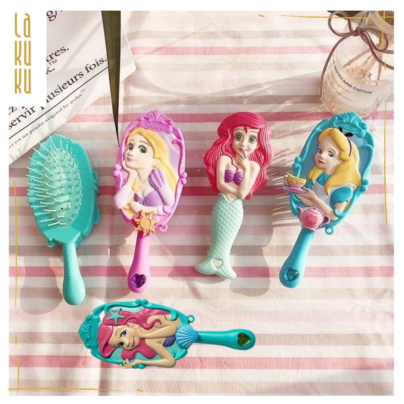 Lakuku - Sisir Rambut Premium Anak Hair Comb Kids 3D princess putri